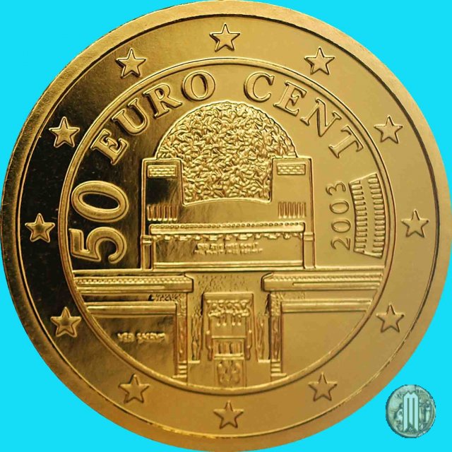 50 centesimi di Euro 2003 (Vienna)