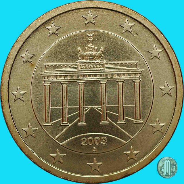 50 centesimi di Euro 2003 (Berlino)