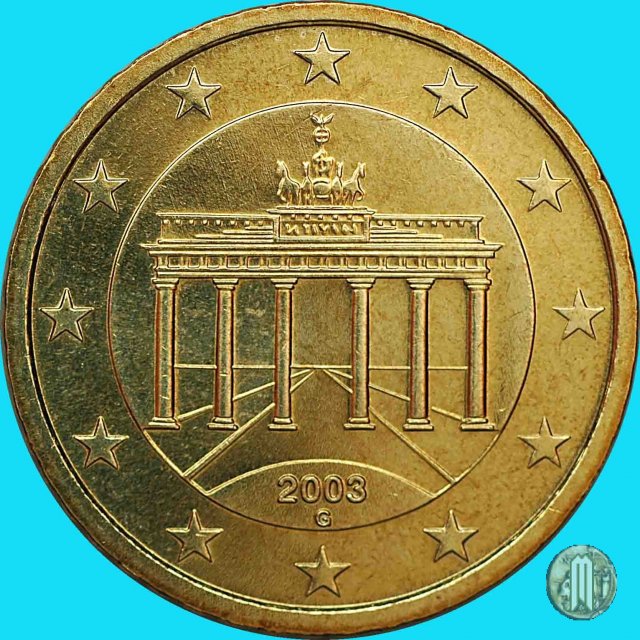 50 centesimi di Euro 2003 (Karlsruhe)