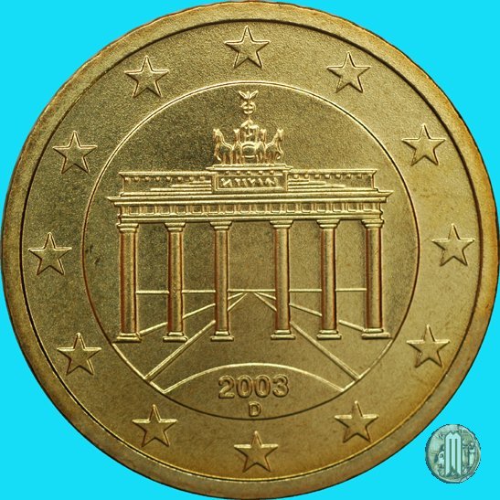 50 centesimi di Euro 2003 (Monaco)