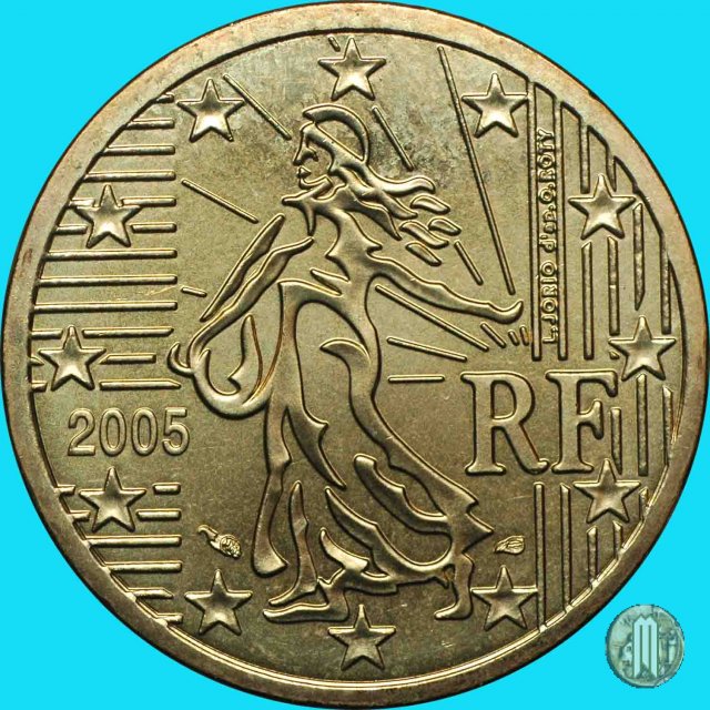 50 centesimi di Euro 2005 (Parigi)