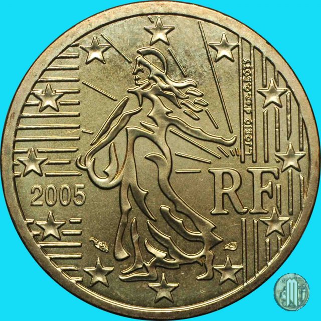 50 centesimi di Euro 2005 (Parigi)