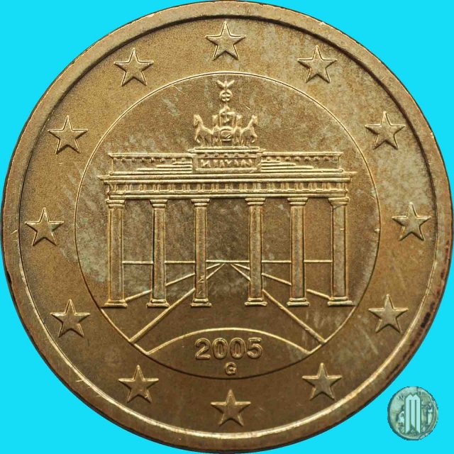 50 centesimi di Euro 2005 (Karlsruhe)