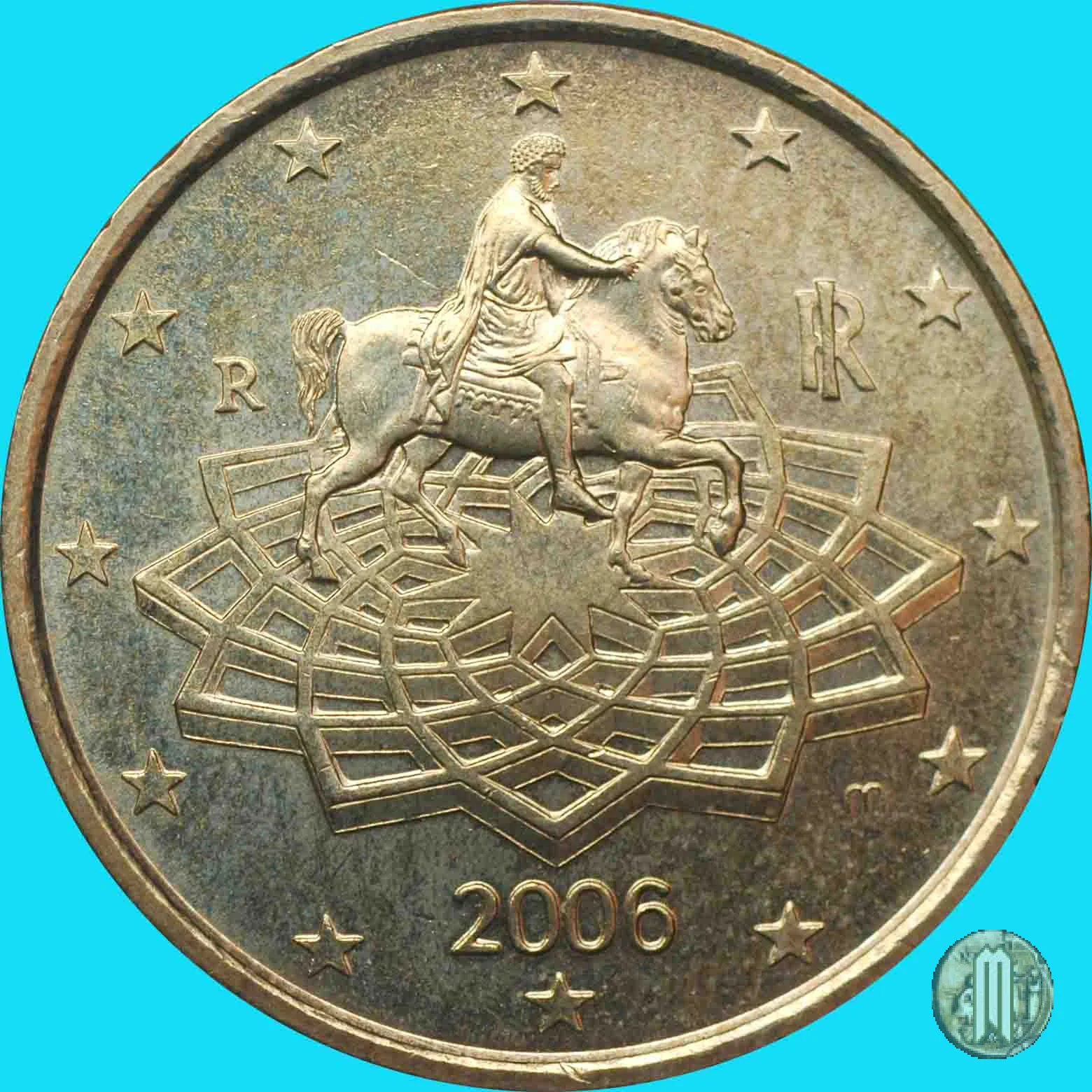 50 centesimi di Euro 2006 (Roma)