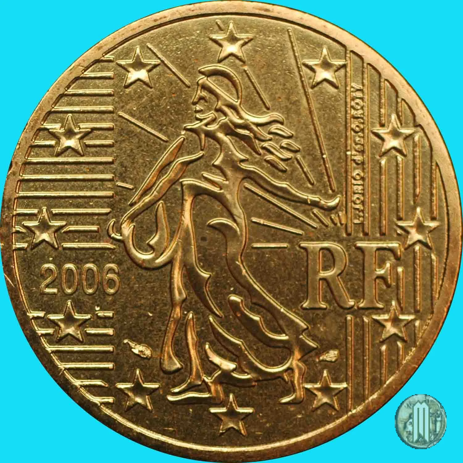 50 centesimi di Euro 2006 (Parigi)