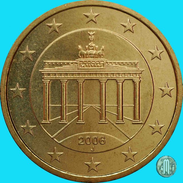 50 centesimi di Euro 2006 (Amburgo)