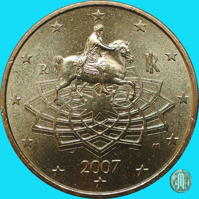 50 centesimi di Euro 2007 (Roma)