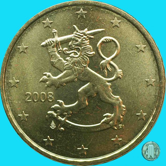 50 centesimi di Euro 2008 (Vantaa)