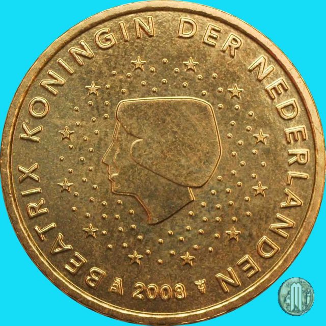 50 centesimi di Euro 2008 (Utrecht)