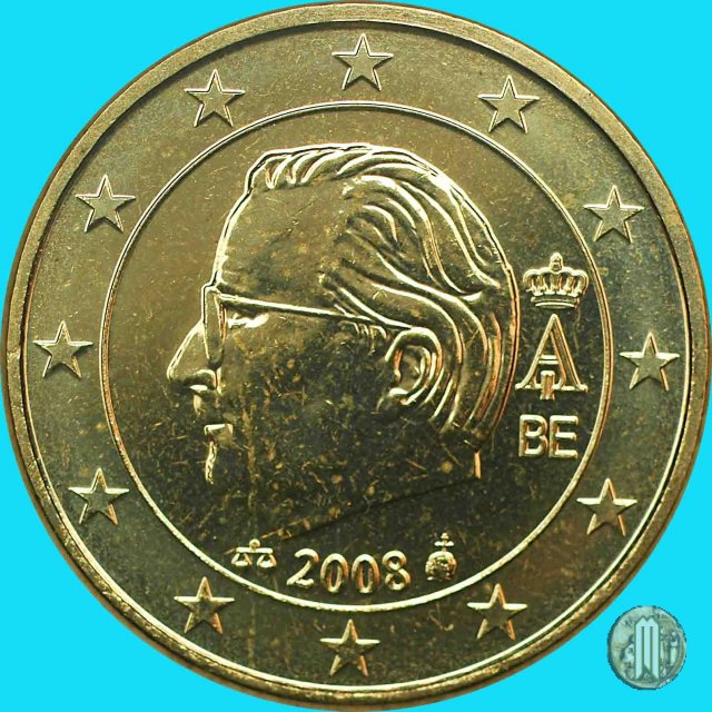 50 centesimi di Euro 2008 (Bruxelles)