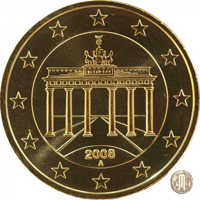 50 centesimi di Euro 2008 (Berlino)