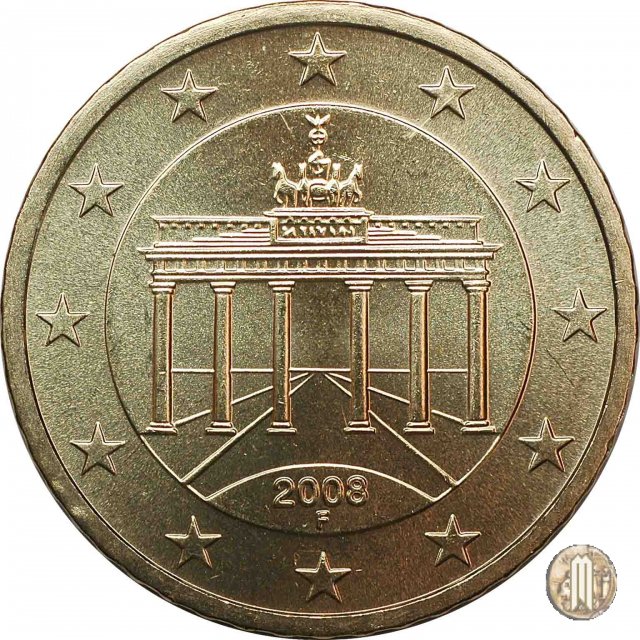 50 centesimi di Euro 2008 (Stoccarda)