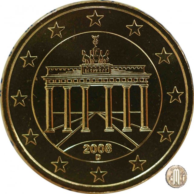 50 centesimi di Euro 2008 (Monaco)