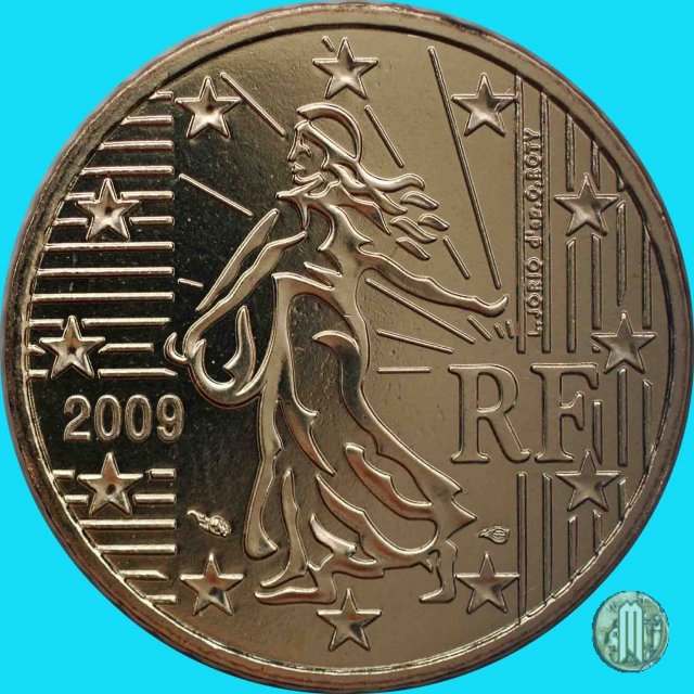 50 centesimi di Euro 2009 (Parigi)