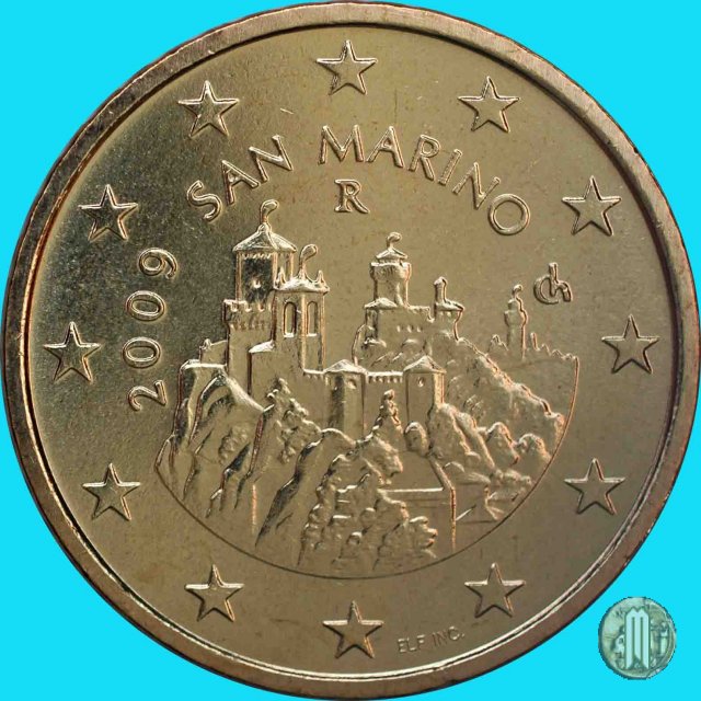 50 centesimi di Euro 2009 (Roma)