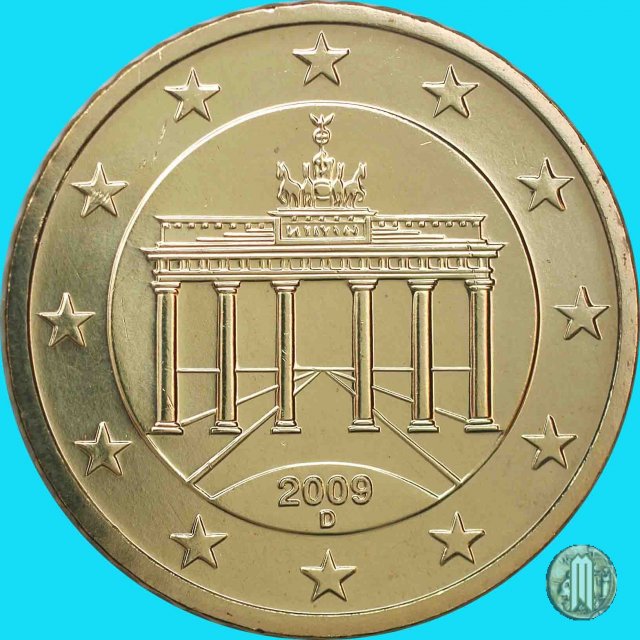 50 centesimi di Euro 2009 (Monaco)