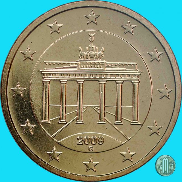 50 centesimi di Euro 2009 (Karlsruhe)