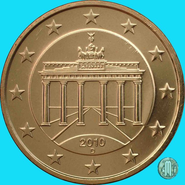 50 centesimi di Euro 2010 (Monaco)