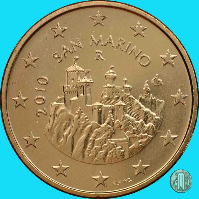 50 centesimi di Euro 2010 (Roma)