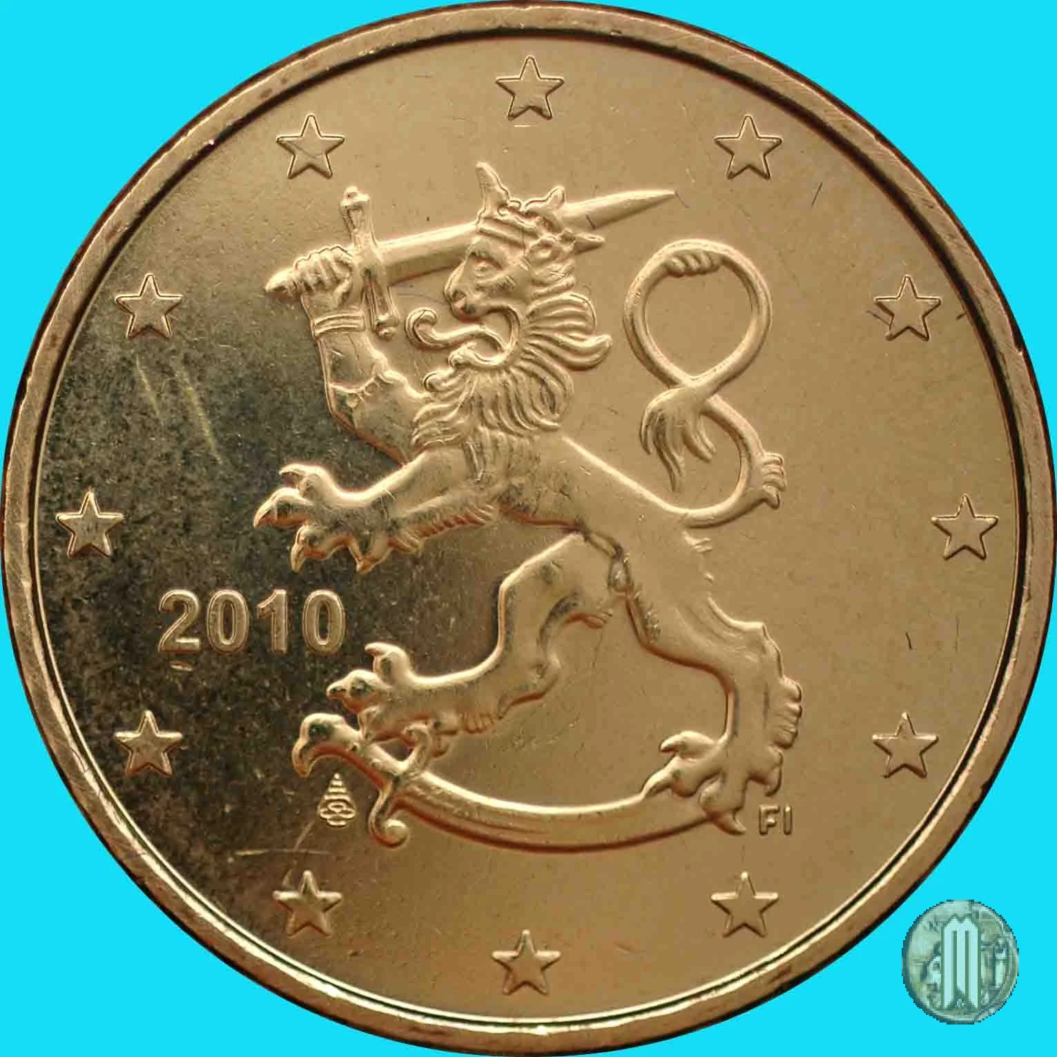 50 centesimi di Euro 2010 (Vantaa)