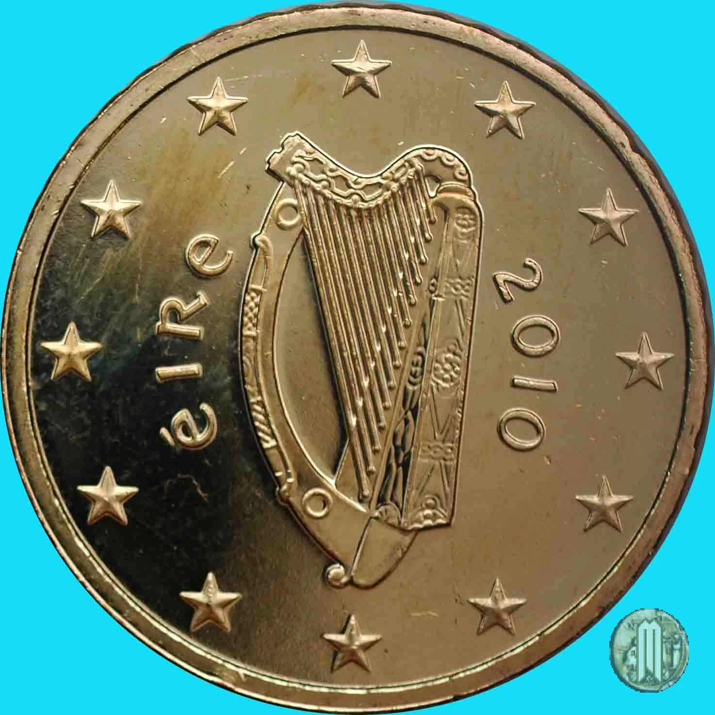 50 centesimi di Euro 2010 (Dublino)