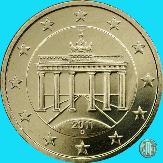 50 centesimi di Euro 2011 (Monaco)