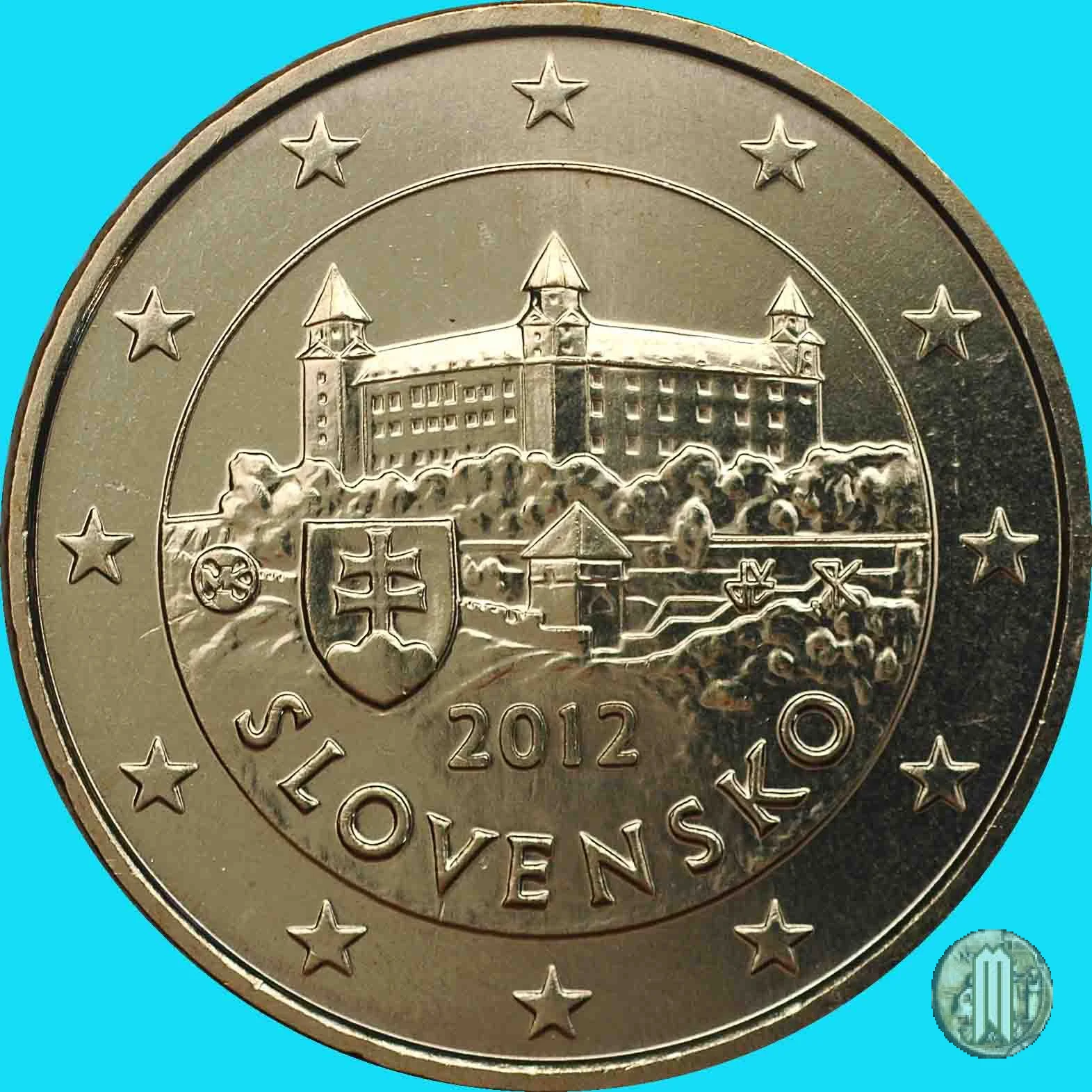 50 centesimi di Euro 2012 (Kremnica)