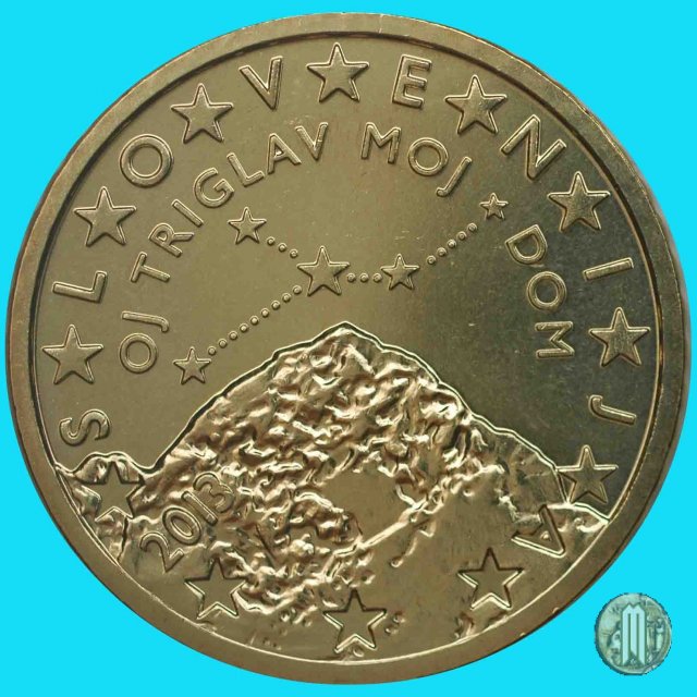 50 centesimi di Euro 2013 (Kremnica)