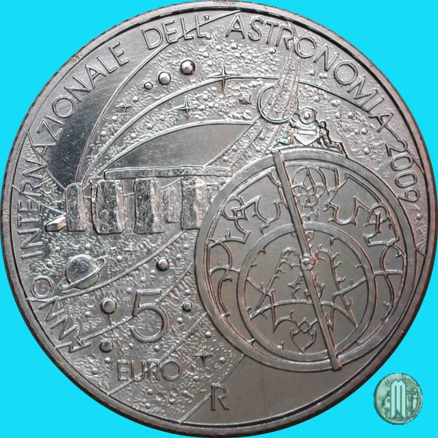 5 Euro 2009 Anno Internazionale Astronomia 2009 (Roma)