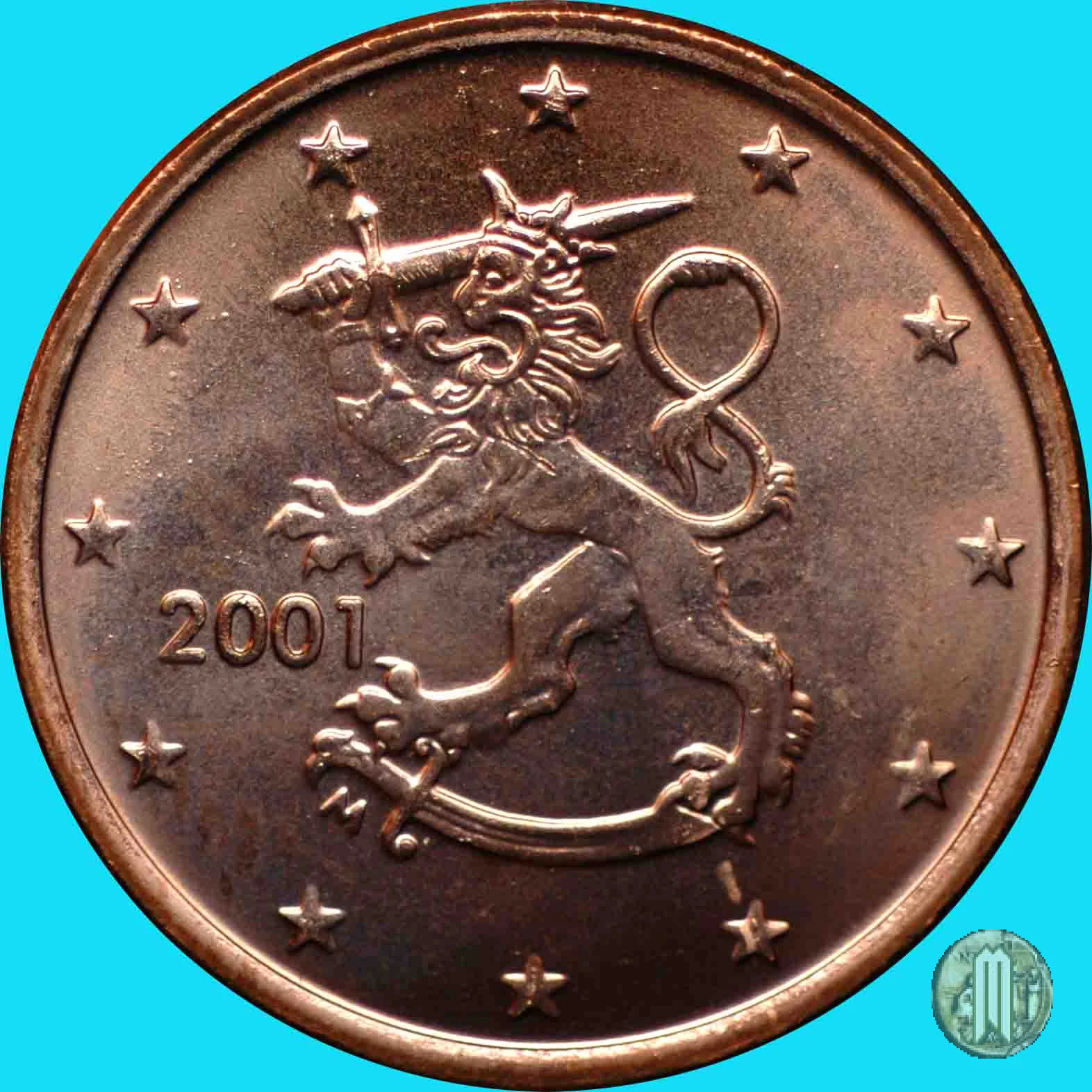 5 centesimi di Euro 2001 (Vantaa)