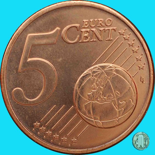 5 centesimi di Euro 2002 (Roma)