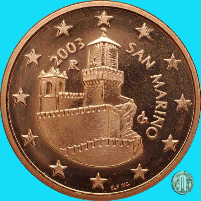 5 centesimi di Euro 2003 (Roma)