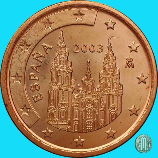 5 centesimi di Euro 2003 (Madrid)