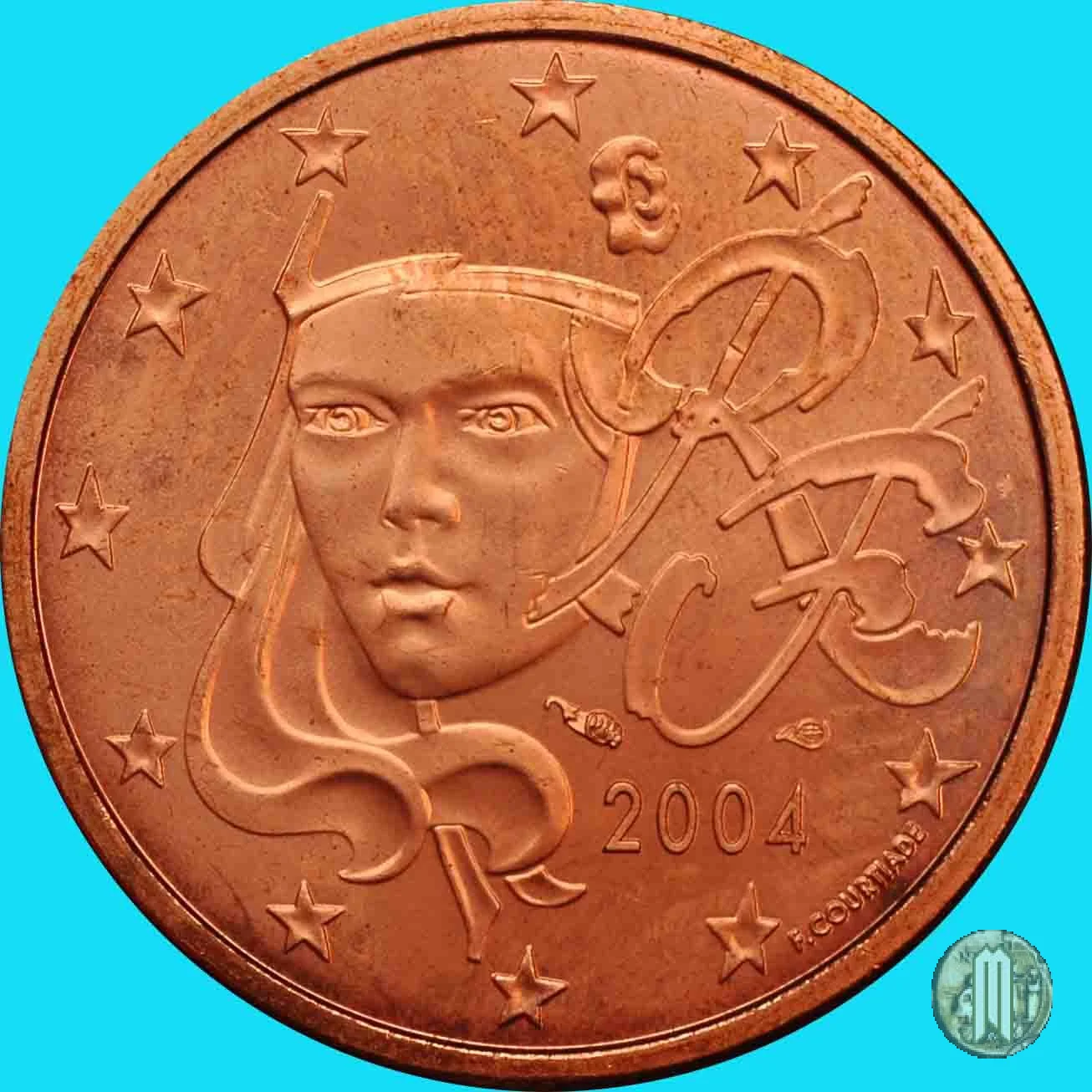 5 centesimi di Euro 2004 (Parigi)