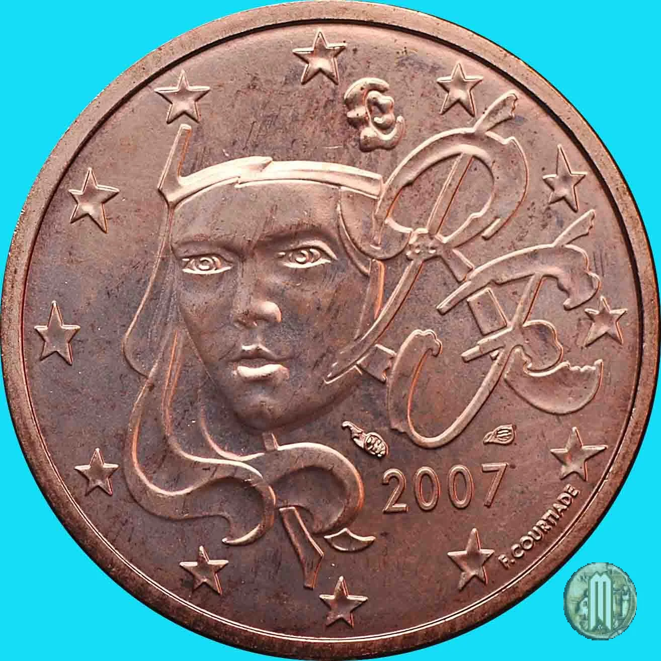 5 centesimi di Euro 2007 (Parigi)