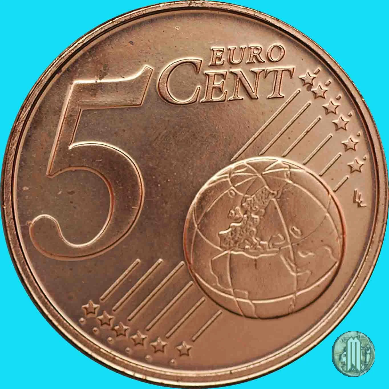 5 centesimi di Euro 2007 (Utrecht)