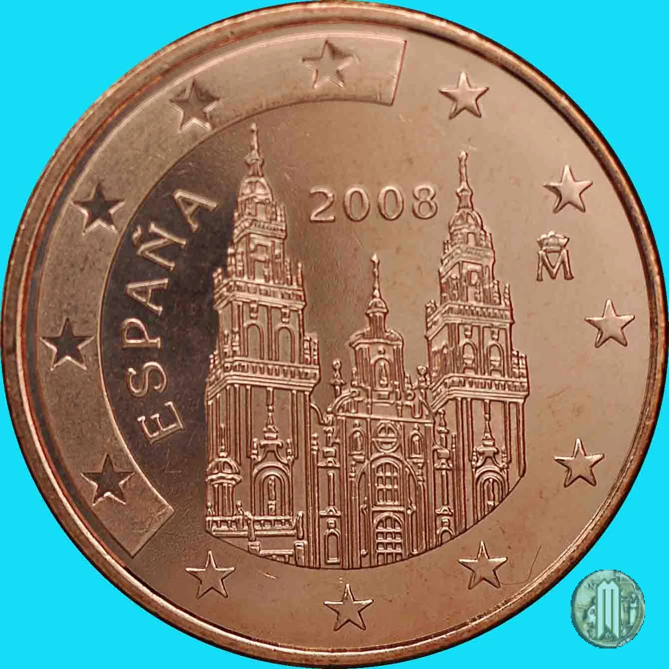 5 centesimi di Euro 2008 (Madrid)