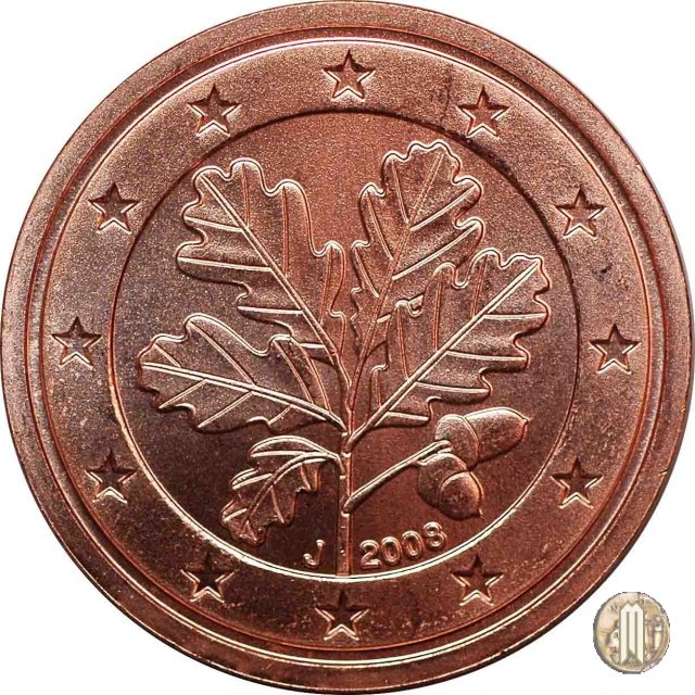 5 centesimi di Euro 2008 (Amburgo)