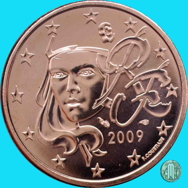 5 centesimi di Euro 2009 (Parigi)