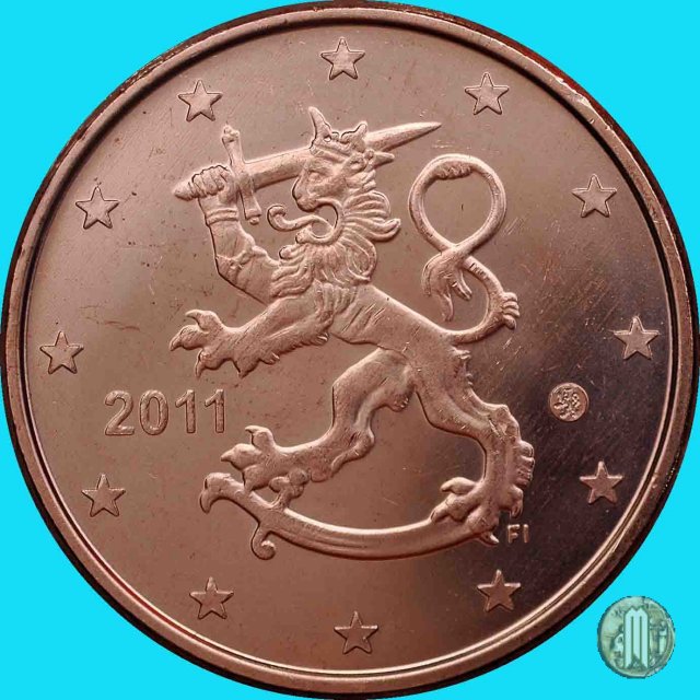 5 centesimi di Euro 2011 (Vantaa)