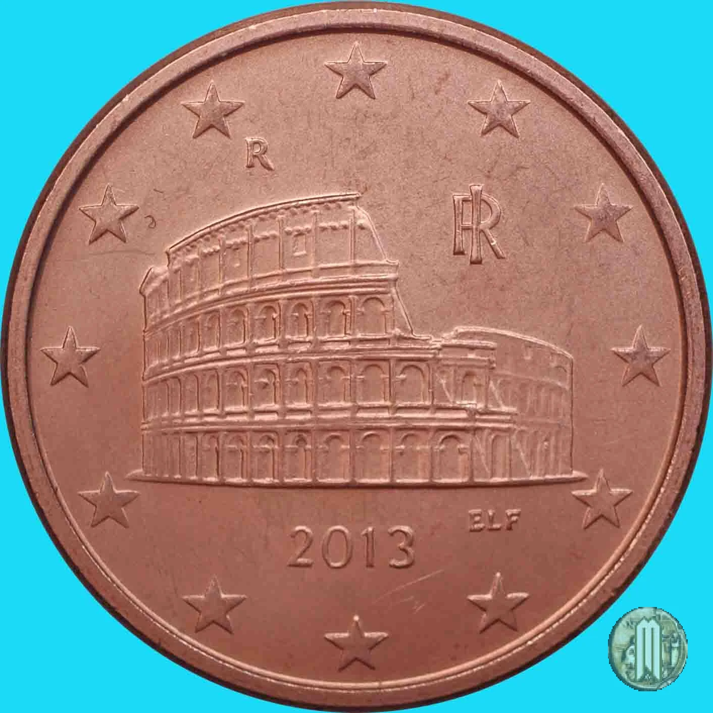 5 centesimi di Euro 2013 (Roma)