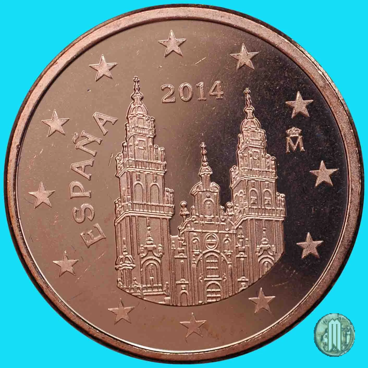 5 centesimi di Euro 2014 (Madrid)