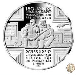 10 Euro 2013 150 Jahre Rotes Kreuz (150 anni della Croce Rossa) 2013 (Berlino)