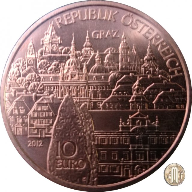 10 Euro 2012 - Federal Provinces - Styria 2012 (Vienna)