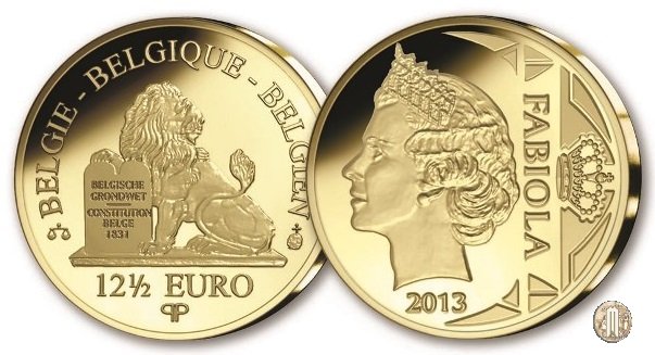 12,5 Euro 2013 Regina Fabiola 2013 (Bruxelles)