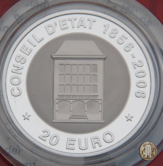 20 Euro 2006 150 anni Consiglio di Stato 2006 (Vienna)