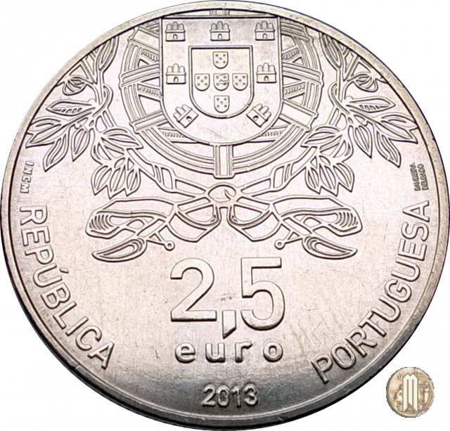 2,5 Euro 150 anos da fundacao Cruz Vermelha 2013 (Lisbona)