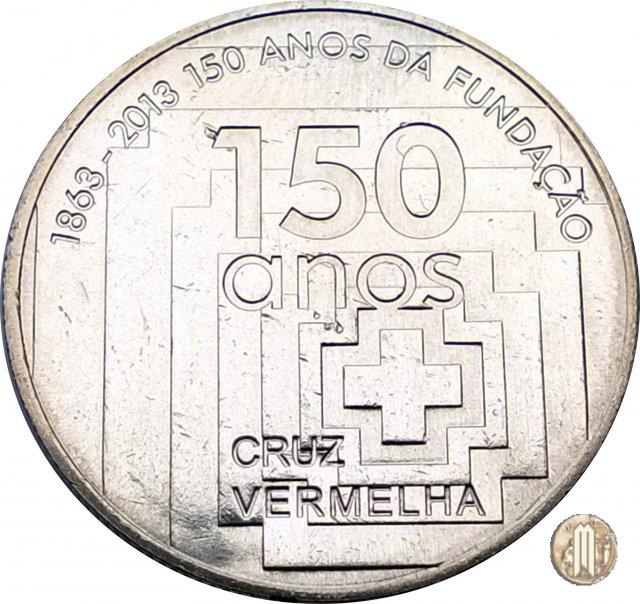 2,5 Euro 150 anos da fundacao Cruz Vermelha 2013 (Lisbona)