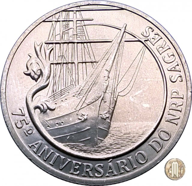 2,5 Euro 75° Aniversario do NRP Sagres 2012 (Lisbona)