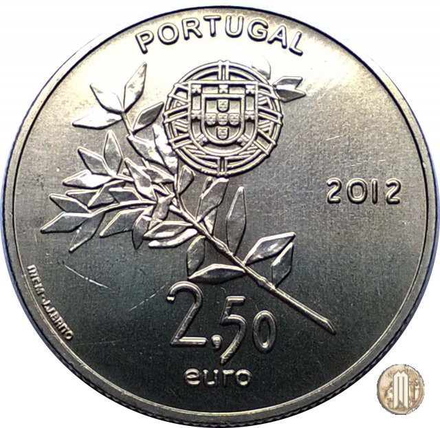 2,5 Euro Jogos Olimpigos de Londres 2012 (Lisbona)